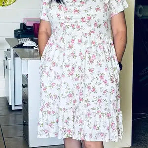 🌴 Resort-Ready Floral Sundress – Perfect for Beach & Vacation