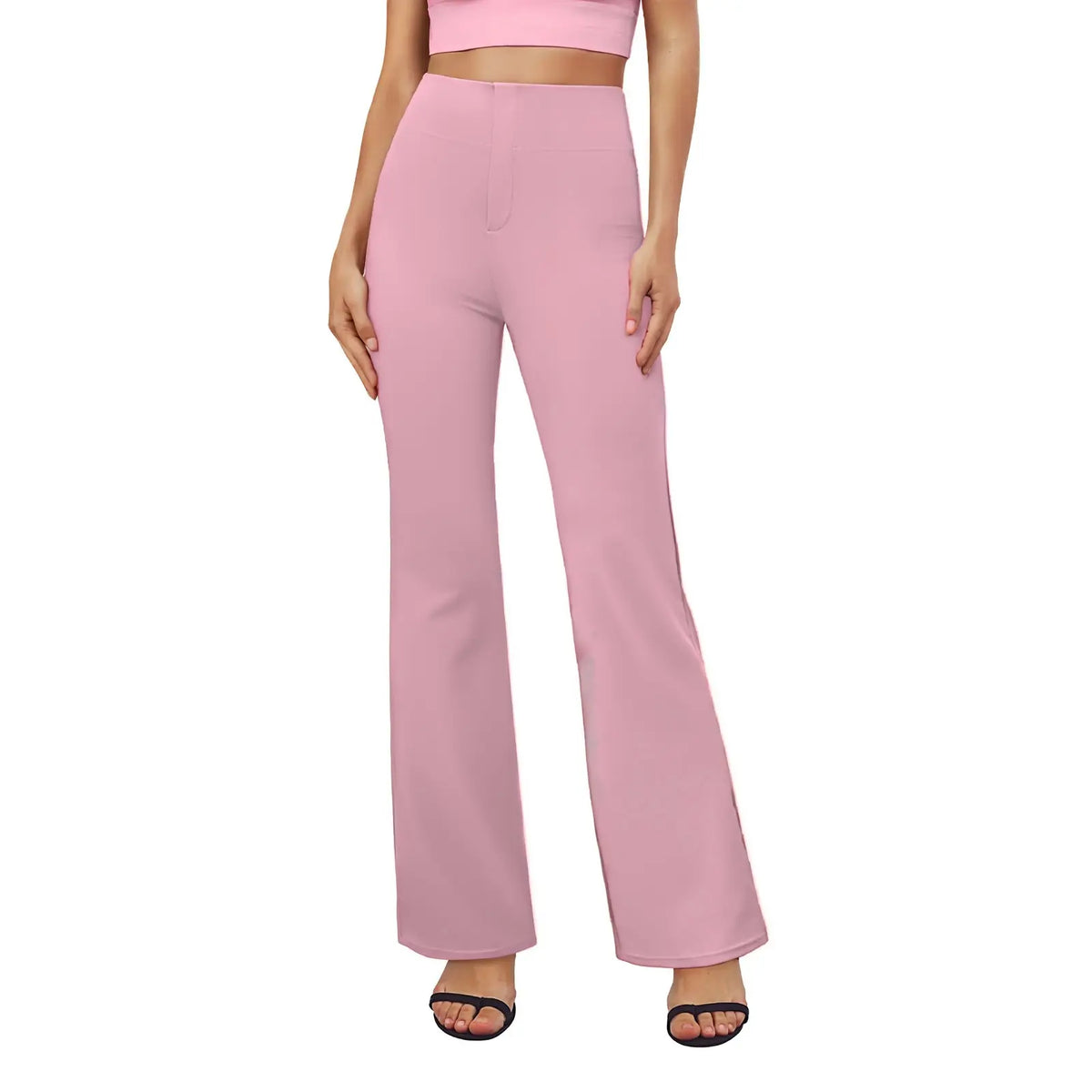 High-Waisted Elastic Yoga Pants for Women