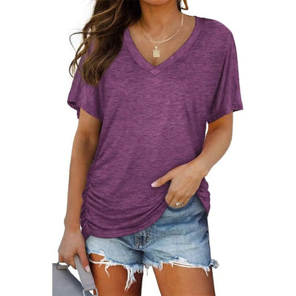 ✨ Best-Selling Ultra-Soft V-Neck Tee | Comfort You'll Love Every Day