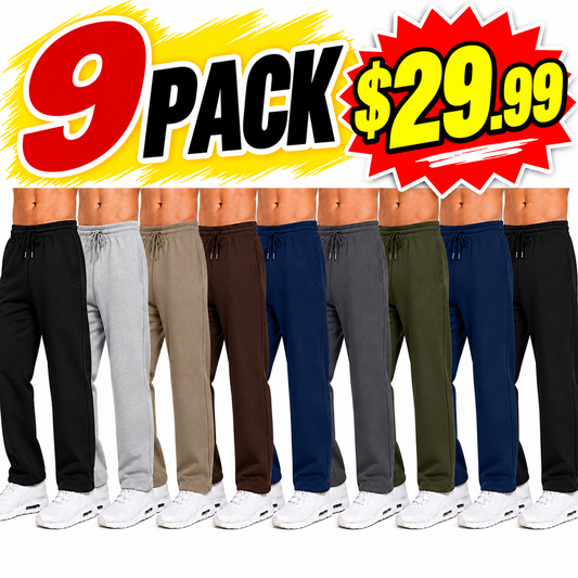 Men's Classic & Cargo Heavyweight Fleece Sweatpants