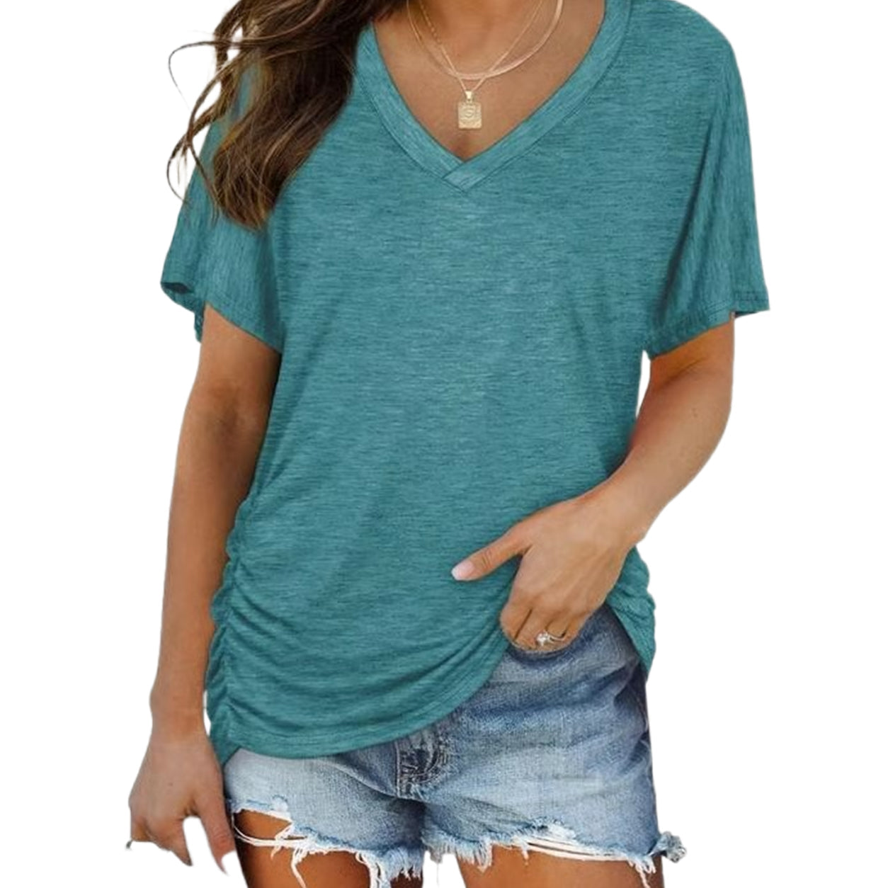 ✨ Best-Selling Ultra-Soft V-Neck Tee | Comfort You'll Love Every Day