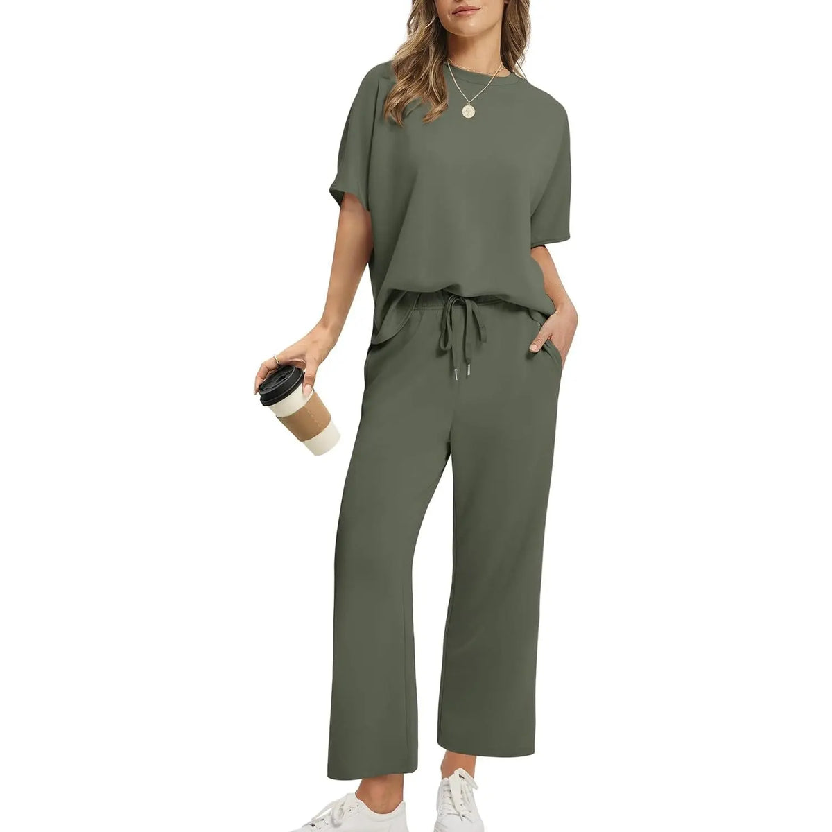 Lady's autumn suit set (two-piece)