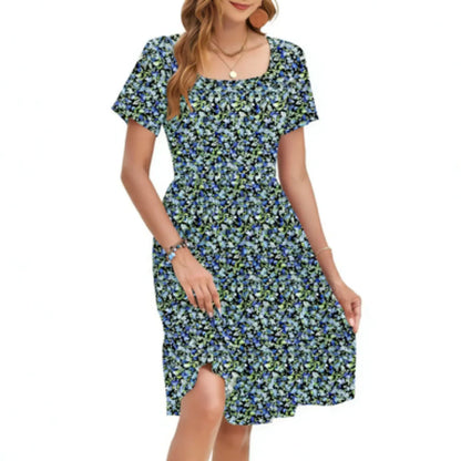 🌴 Resort-Ready Floral Sundress – Perfect for Beach & Vacation