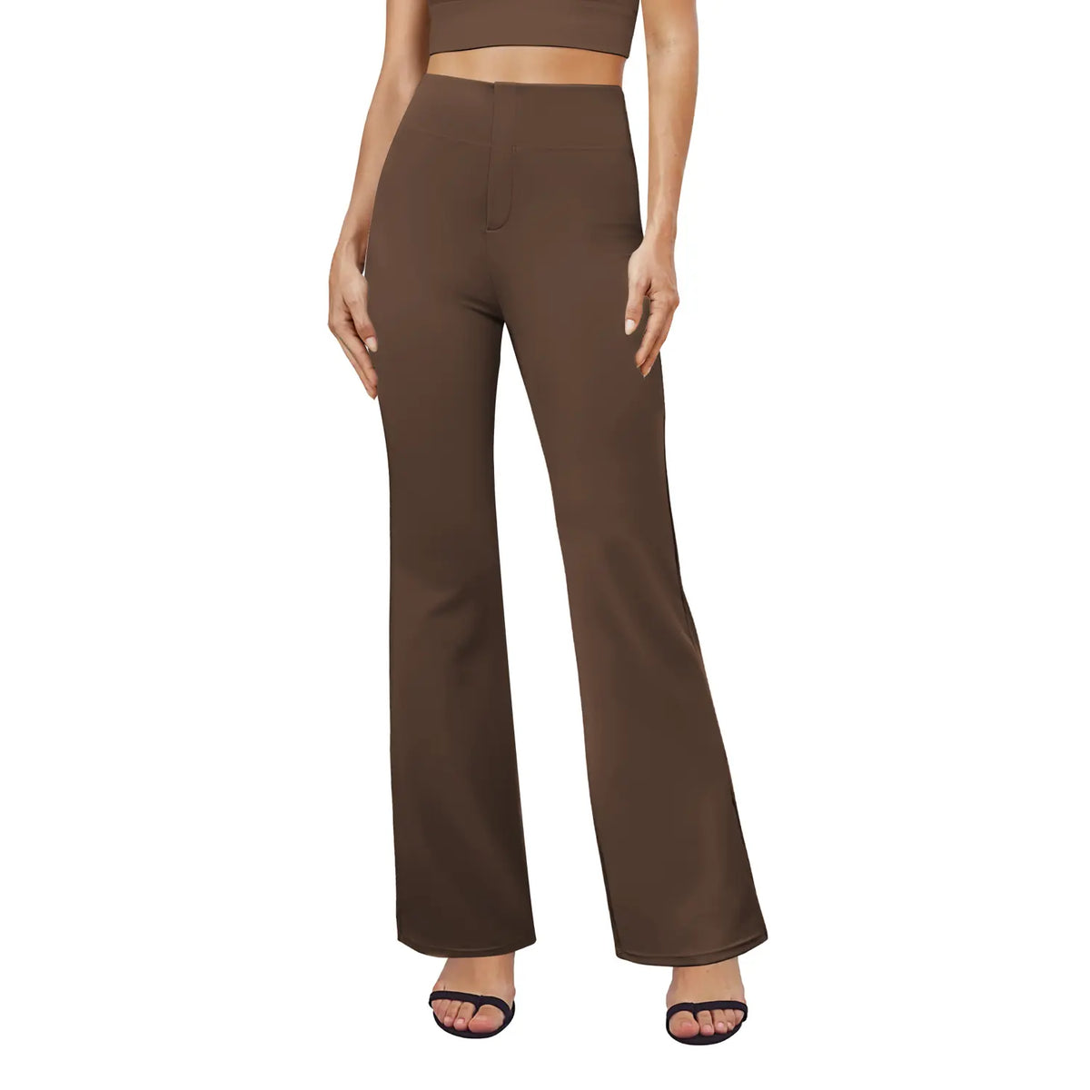 High-Waisted Elastic Yoga Pants for Women